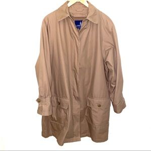 London Fog Double-Lined Raincoat Size 18W